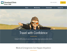 Tablet Screenshot of ccfglobalcare.com